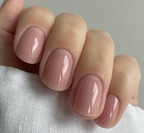 Кругла форма нігтів