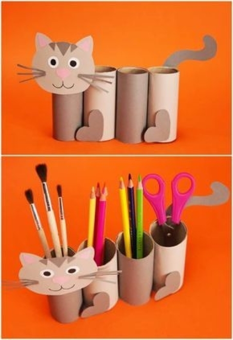 Подставка для карандашей своими руками: мастер-класс для детей (ФОТО) - фото №3