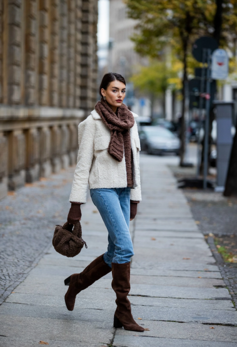 Ідеальне поєднання: як стилізувати коричневе взуття та джинси (ФОТО) - фото №3