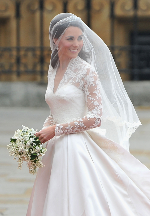 Кейт Міддлтон у весільній сукні, фото