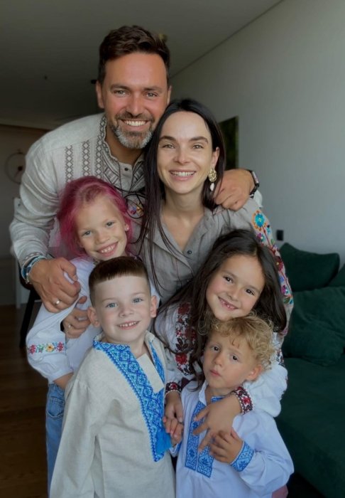 Тимур Мірошниченко і його діти, фото