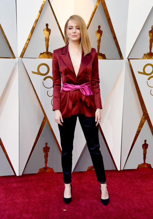 Емма Стоун на Оскарі 2018, фото