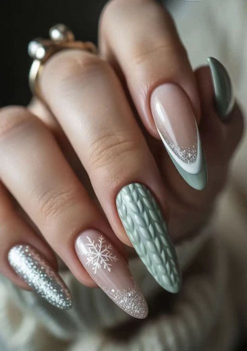 Наймодніший манікюр на зиму, ідеї