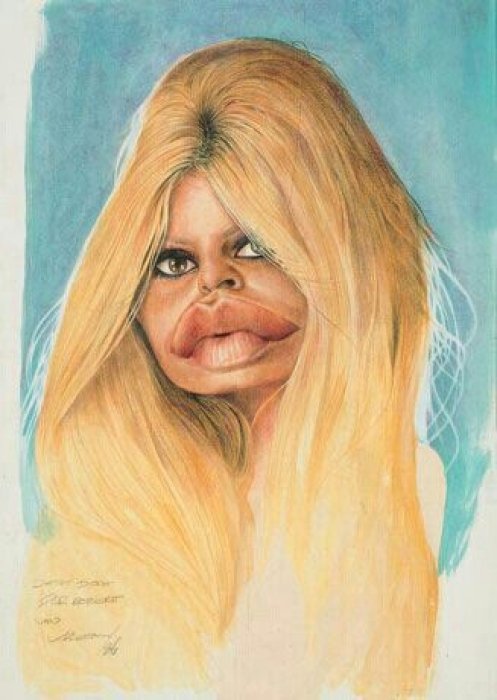 Відомі актори в карикатурах