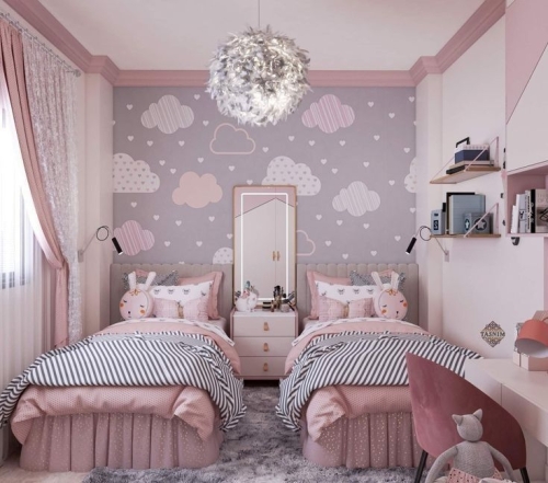 Для маленьких принцесс: самые красивые детские комнаты для сестричек (ФОТО) - фото №7