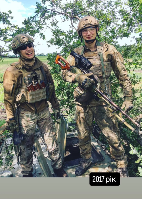 Жених Леси Никитюк показал фото с фронта в годовщину вторжения