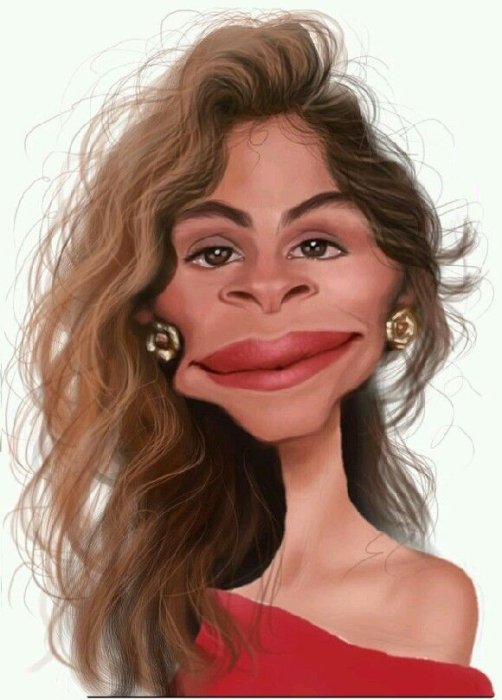 Відомі актори в карикатурах