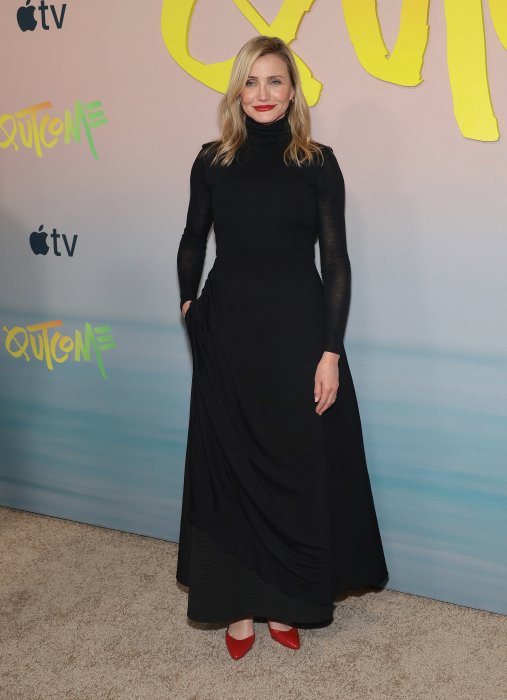 Кемерон Діас - модна чорна сукня 2026