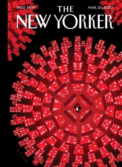 Обложку издания The New Yorker украсил коронавирус (ФОТО) - фото №1