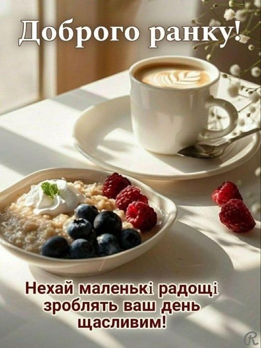 доброе утро красивая открытка