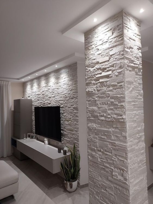 Дизайн стен с декоративными камнями: модные идеи для вашего дома (ФОТО) - фото №1