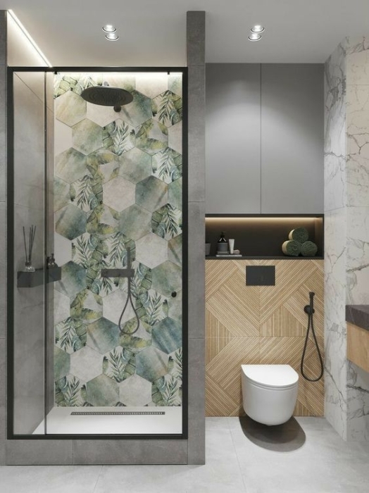 Дизайнеры показали, как смотрится ремонт в самых модных ванных комнатах (ФОТО) - фото №6