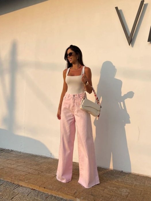 Модные джинсы весна-лето 2026, фото