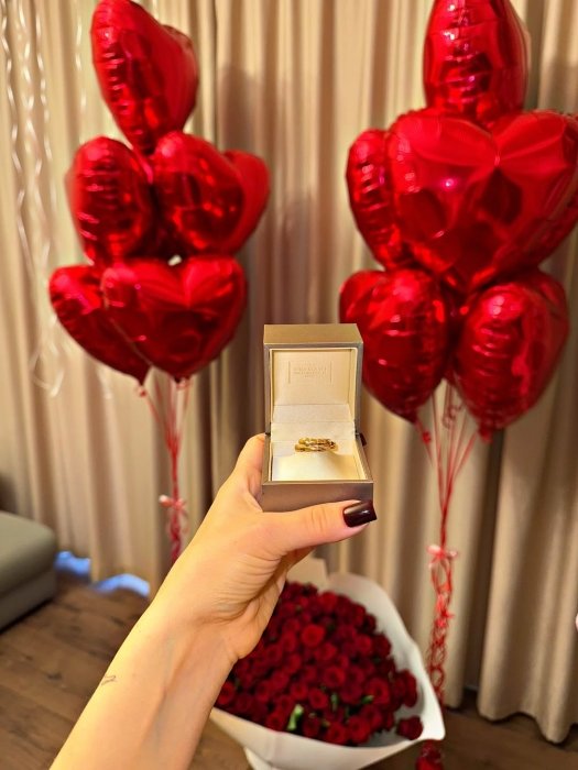 Інна Бєлєнь показала подарунок від чоловіка, фото