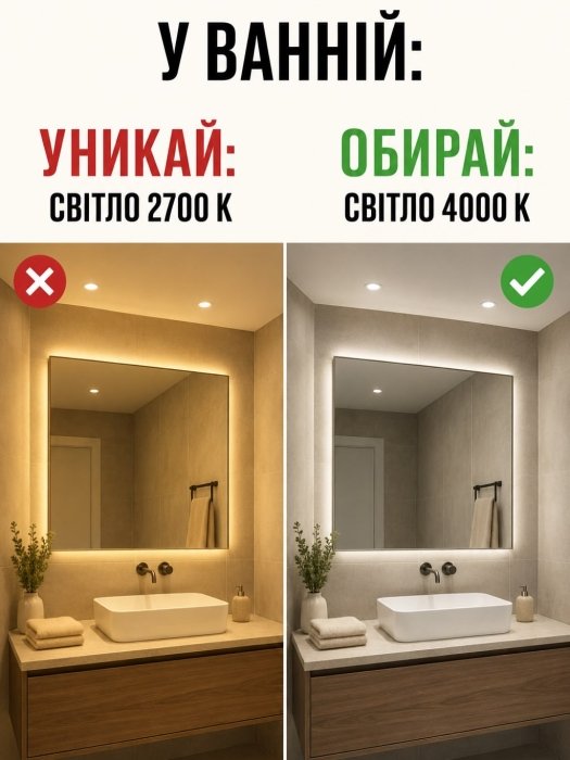 Как выбрать свет для ванной комнаты
