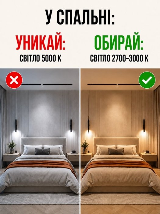 Как выбрать свет для спальни