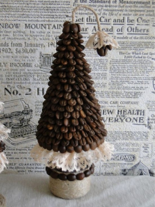 Пахучі ялинки: декоруємо оселю зимовими прикрасами з кави (ФОТО) - фото №3