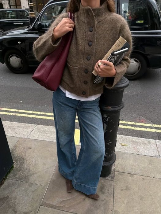 Модные женские кардиганы 2026, фото