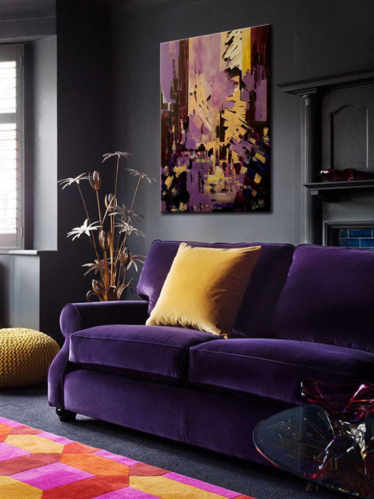 Обольстительный и современный: как фиолетовый цвет может изменить ваш интерьер (ФОТО) - фото №2