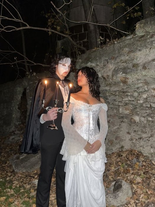 Стильні парні образи на Хелловін, фото