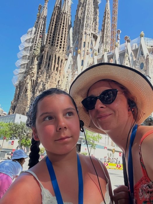 Ксения Вертинская и ее дочь, фото