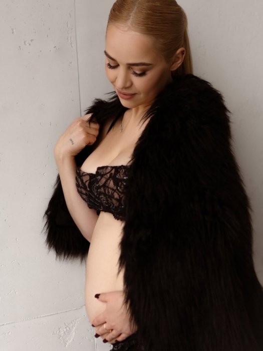 Інна Бєлєнь вагітна, фото