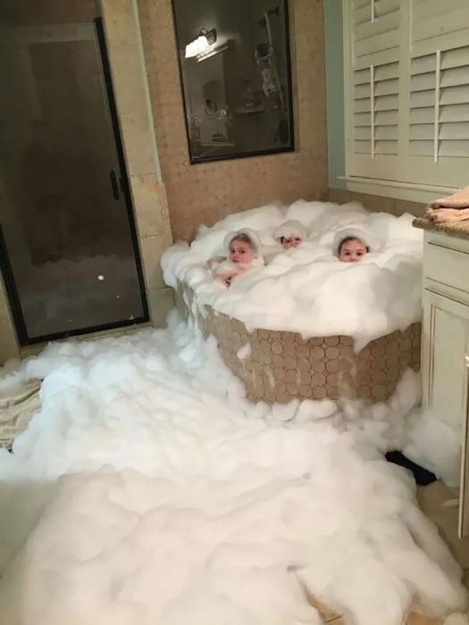 Смешные фото детей в ванне