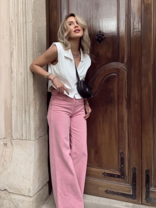 Модные джинсы 2026, фото