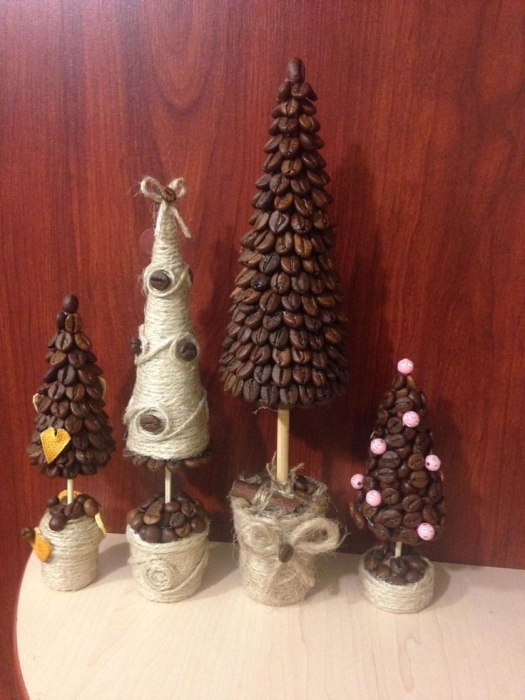 Пахучие елки: декорируем дом зимними украшениями из кофе (ФОТО) - фото №2