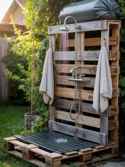 Як побудувати літній душ на дачній ділянці