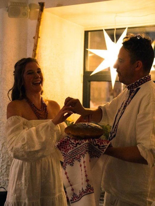 Евгений Клопотенко и его невеста Екатерина, фото