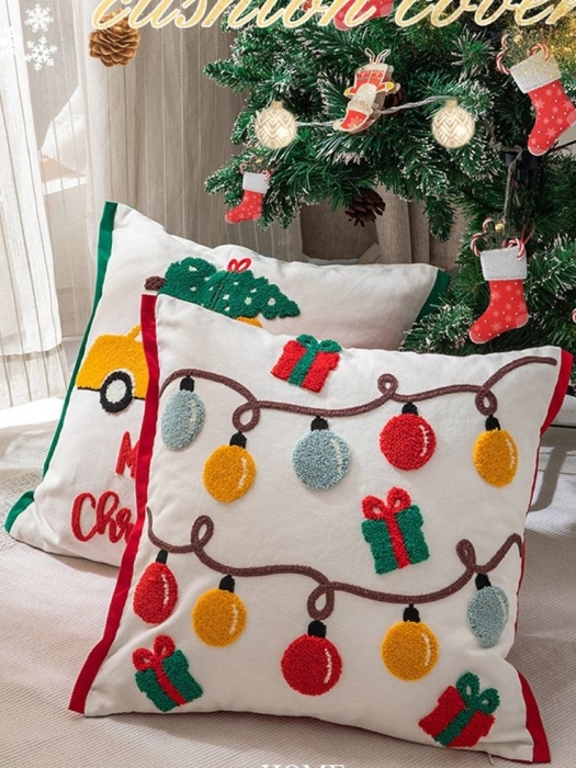 По-новогоднему мягко: модные праздничные подушки для вашего интерьера (ФОТО) - фото №5