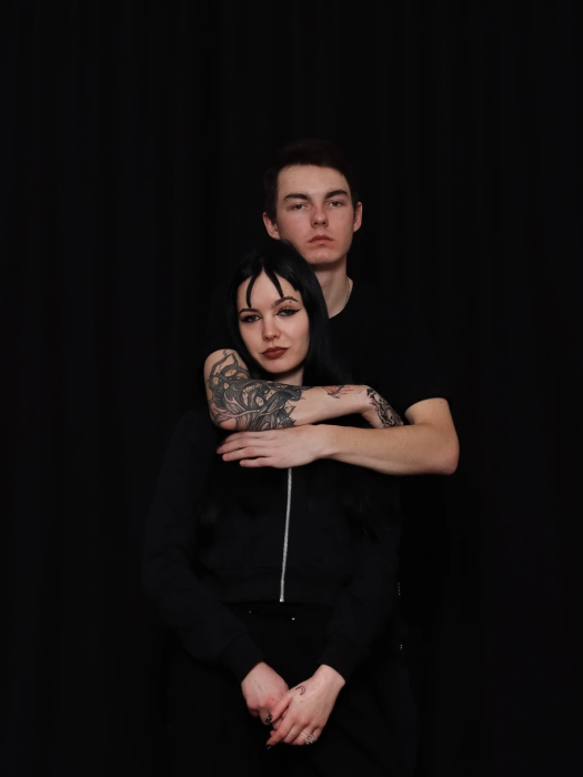 Кажанна с парнем, фото