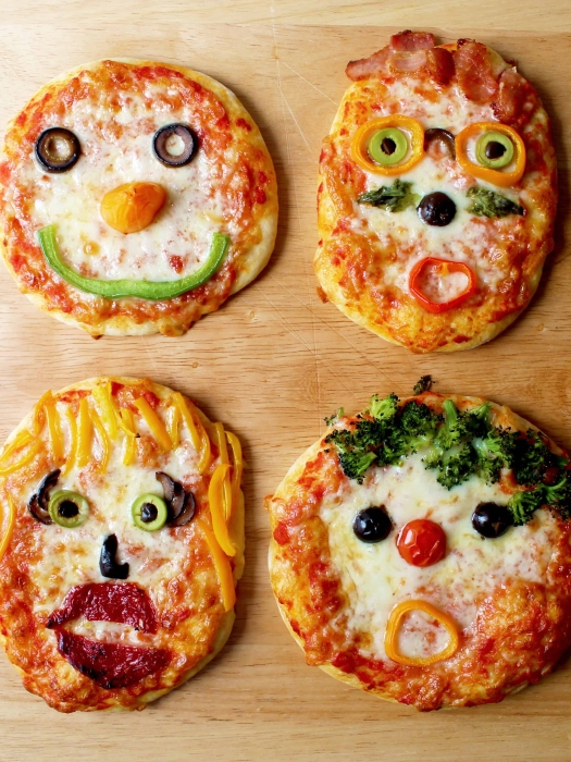 Забавная пицца для детей