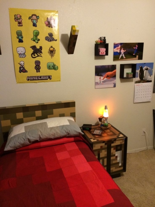 Майнкрафт, лего, человек-паук: самые крутые комнаты для мальчика 9-13 лет - фото №9