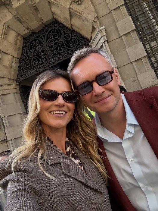 Андрей Данилевич и его жена, фото