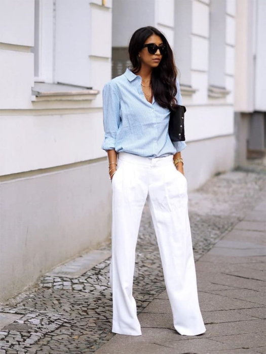 Модний серпень 2023: із чим одягнути білі штани, аби виглядати неперевершено (ФОТО) - фото №8