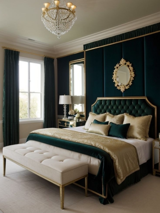 В моду вошли зеленые спальни: лучшие дизайны интерьера 2024 (ФОТО) - фото №4