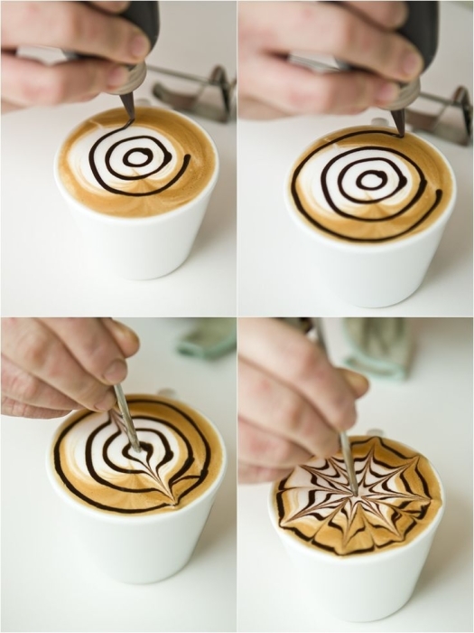 Рисуем на кофе: красивые идеи картинок в чашке (ВИДЕО) - фото №4