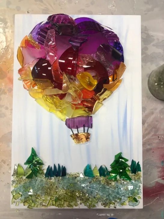 Воздушный шар из стекла, фото