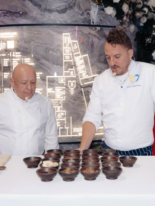 Тьерри Маркс приготовил Кутю с Евгением Клопотенко – ему понравилось или нет