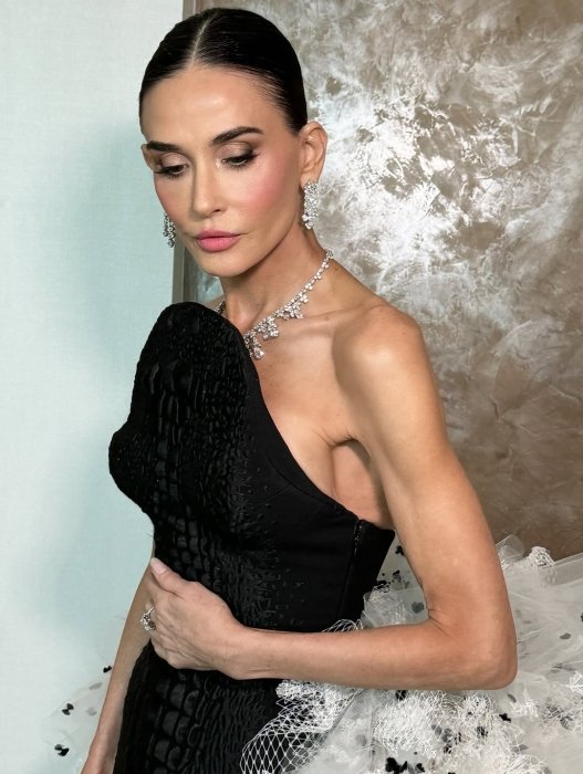 Макияж Деми Мур, фото