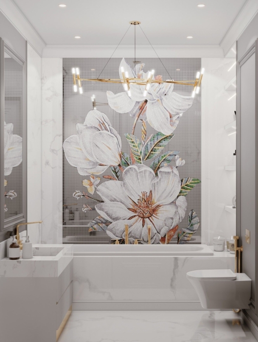 Дизайнеры показали, как смотрится ремонт в самых модных ванных комнатах (ФОТО) - фото №3