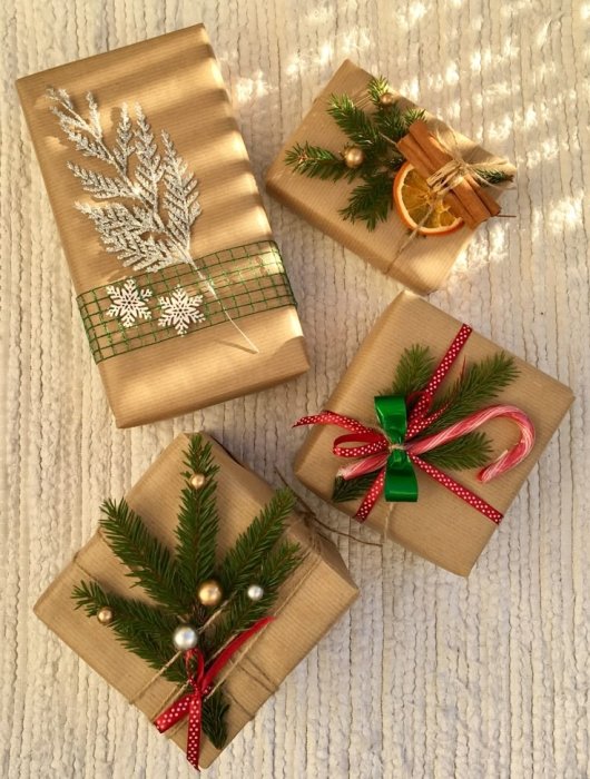 Как завернуть подарок своими руками