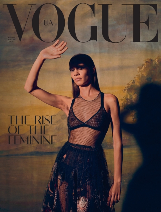 Феминизм, пуританство и новая женственность на апрельской обложке Vogue UA (ФОТО) - фото №1