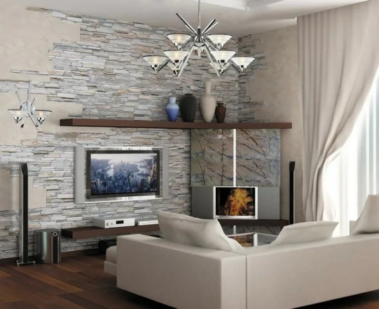 Дизайн стін із декоративним камінням: модні ідеї для вашого дому (ФОТО) - фото №14