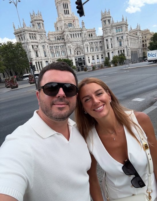 Христина і Григорій Решетнік в Іспанії, фото