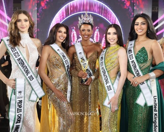 Miss Eco International-2025 – украинка Елизавета Адамская и другие участницы конкурса красоты