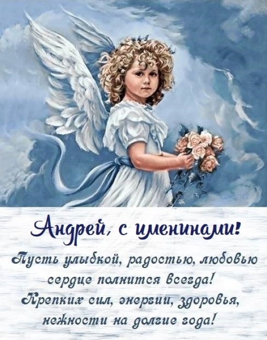 Андрей, с Днем ангела! Красивые пожелания и праздничные открытки - фото №6
