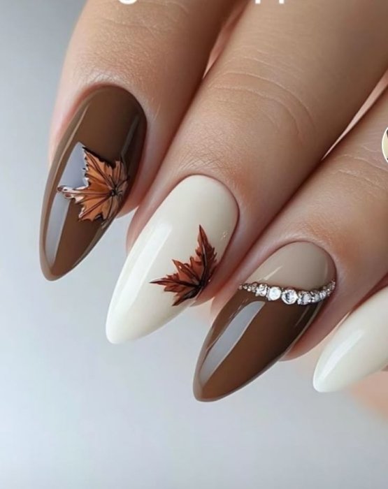 Модний манікюр на осінь, ідеї